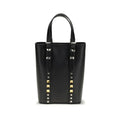 Sac à main Valentino Garavani Bos Taurus en cuir de veau noir et autres accessoires