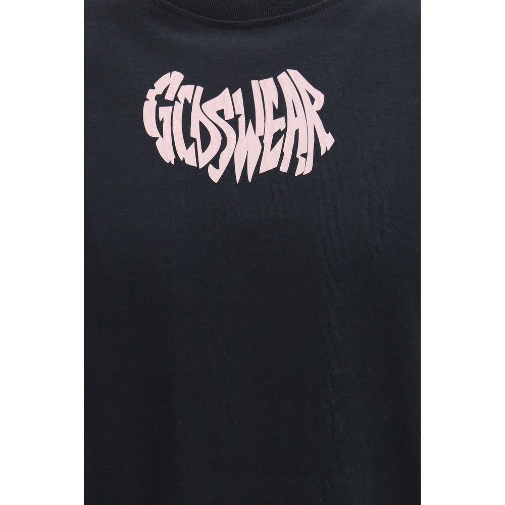 T-shirt en coton gris GCDS