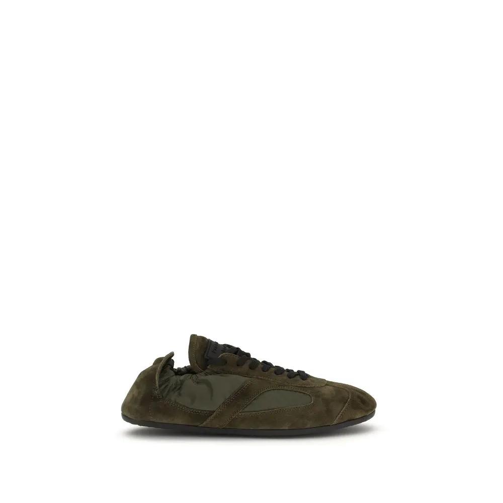 Proenza Schouler Bicolor Calf Leather Bos Taurus Low Top Sneakers