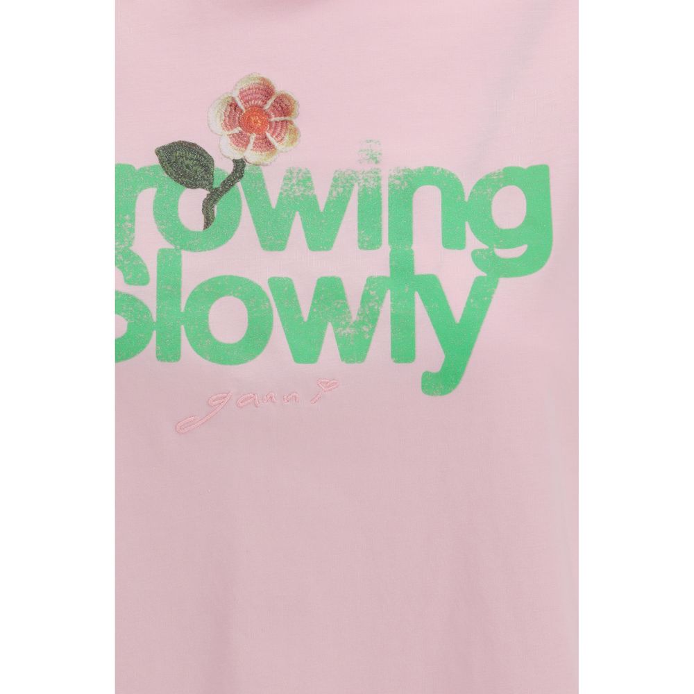 T-shirt Ganni multicolore en coton