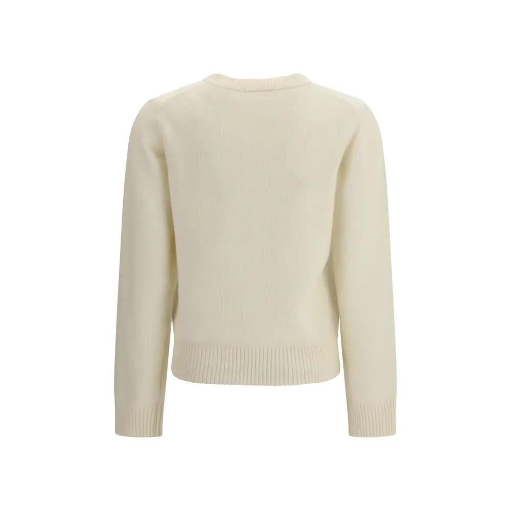 Sweat-shirt Ganni Beige Laine Oves Aries