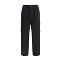 Fendi Pantalon Cargo Noir en Polyamide
