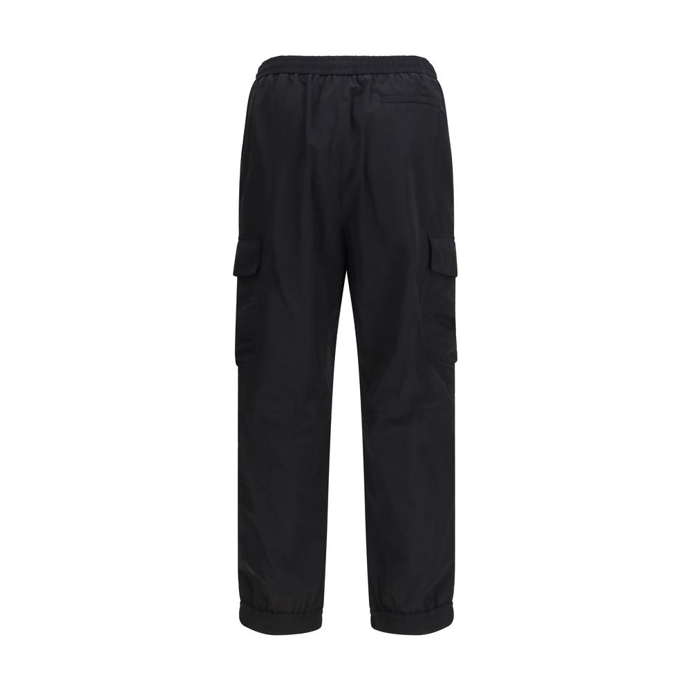 Pantalon cargo Fendi en coton noir