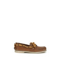 Mocassins Bos Taurus en cuir de veau marron Golden Goose