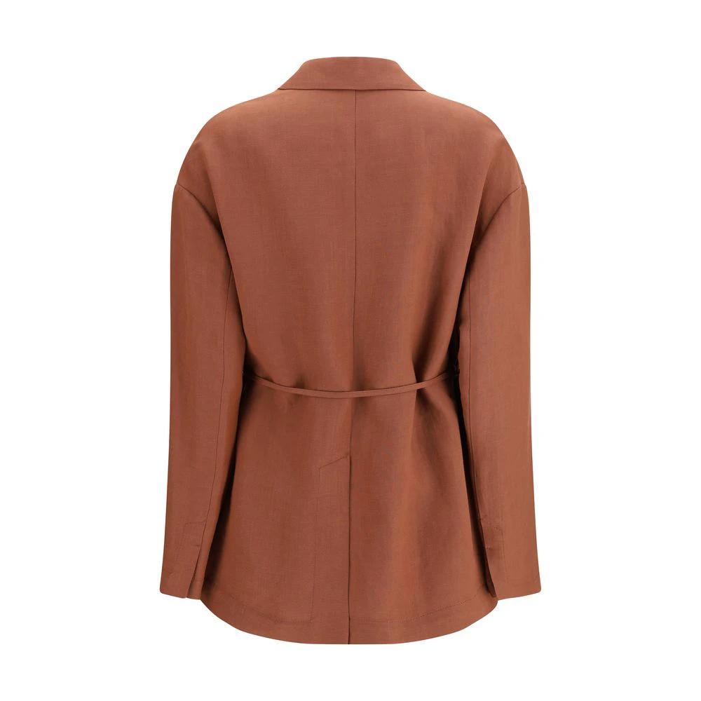 Brunello Cucinelli Blazer en Viscose Multicolore