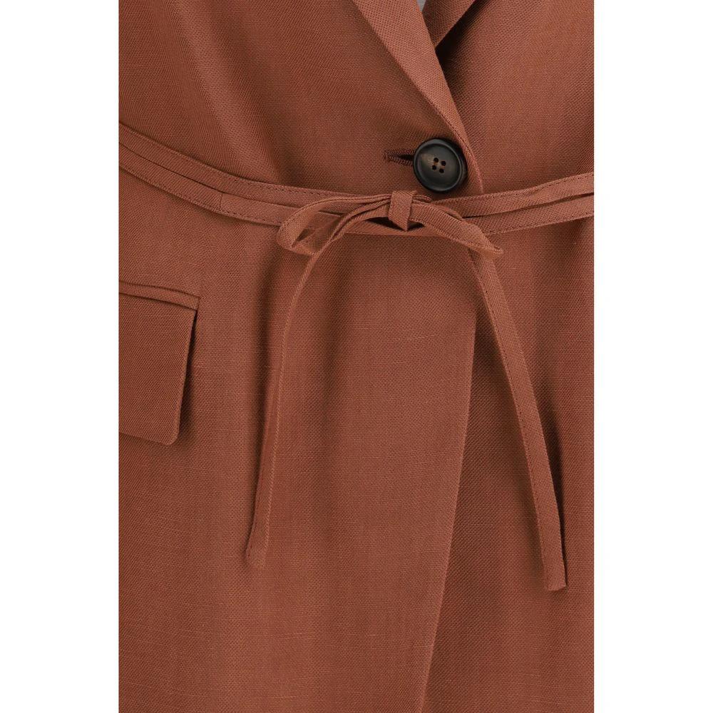 Brunello Cucinelli Blazer en Viscose Multicolore