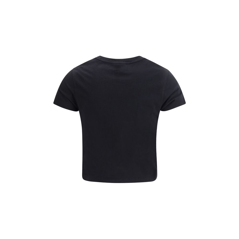 T-shirt en coton noir Maison Kitsuné