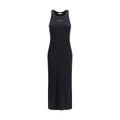 Maison Kitsuné Black Cotton Casual Dress