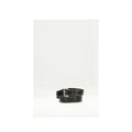 Ceinture Prada Bos Taurus Regular en cuir de veau noir