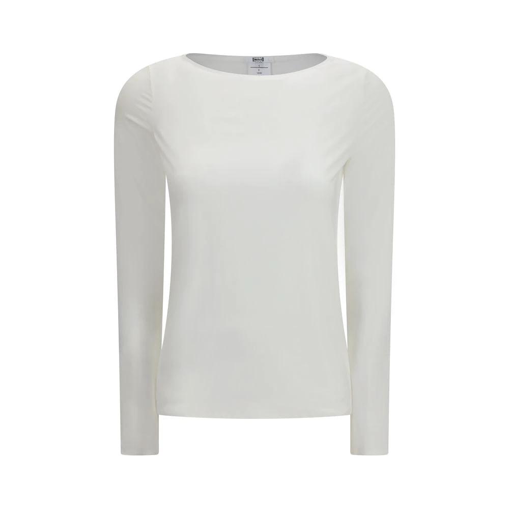 T-shirt à manches longues Wolford en modal blanc