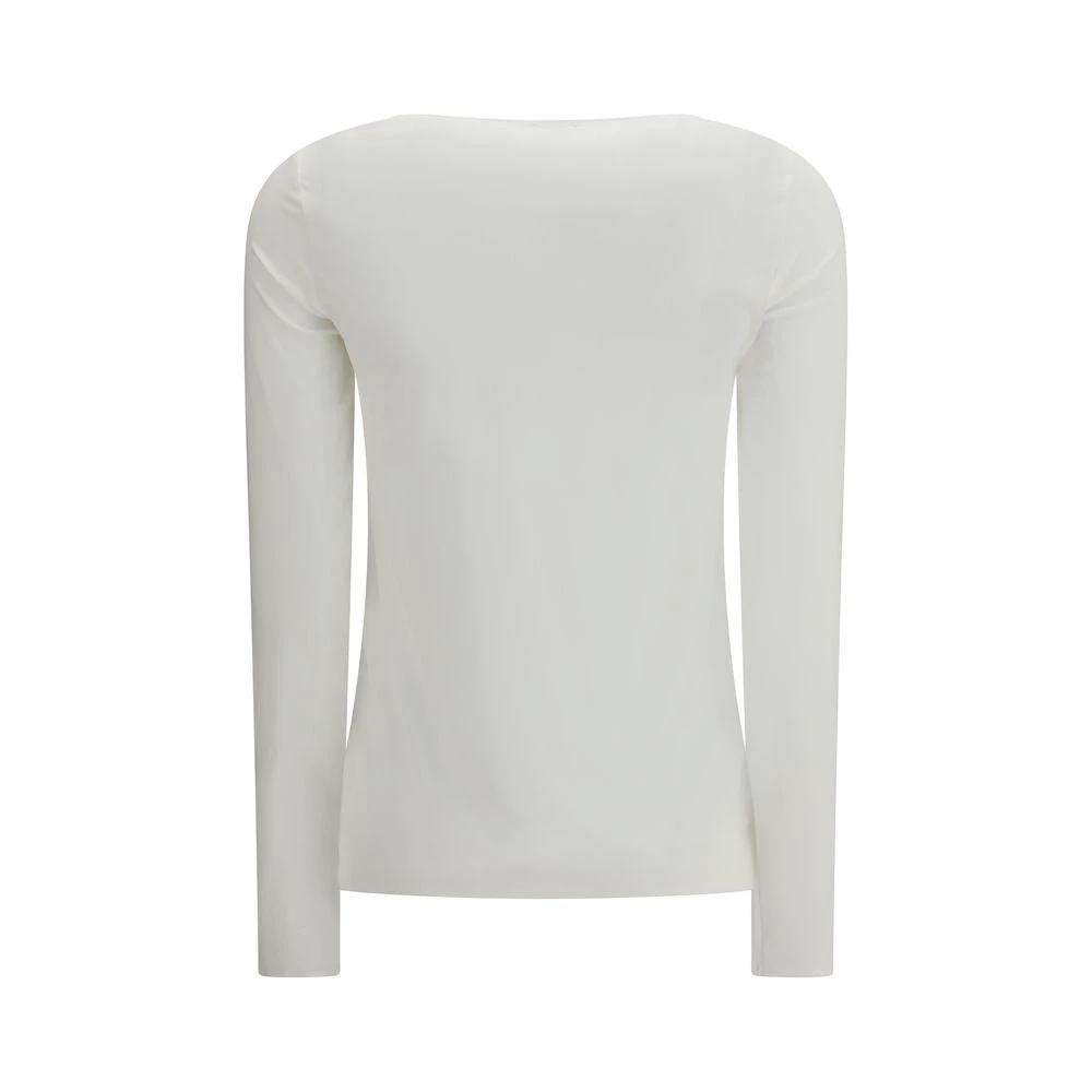 T-shirt à manches longues Wolford en modal blanc