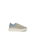 Baskets montantes Bos Taurus en cuir de veau beige Alexander McQueen
