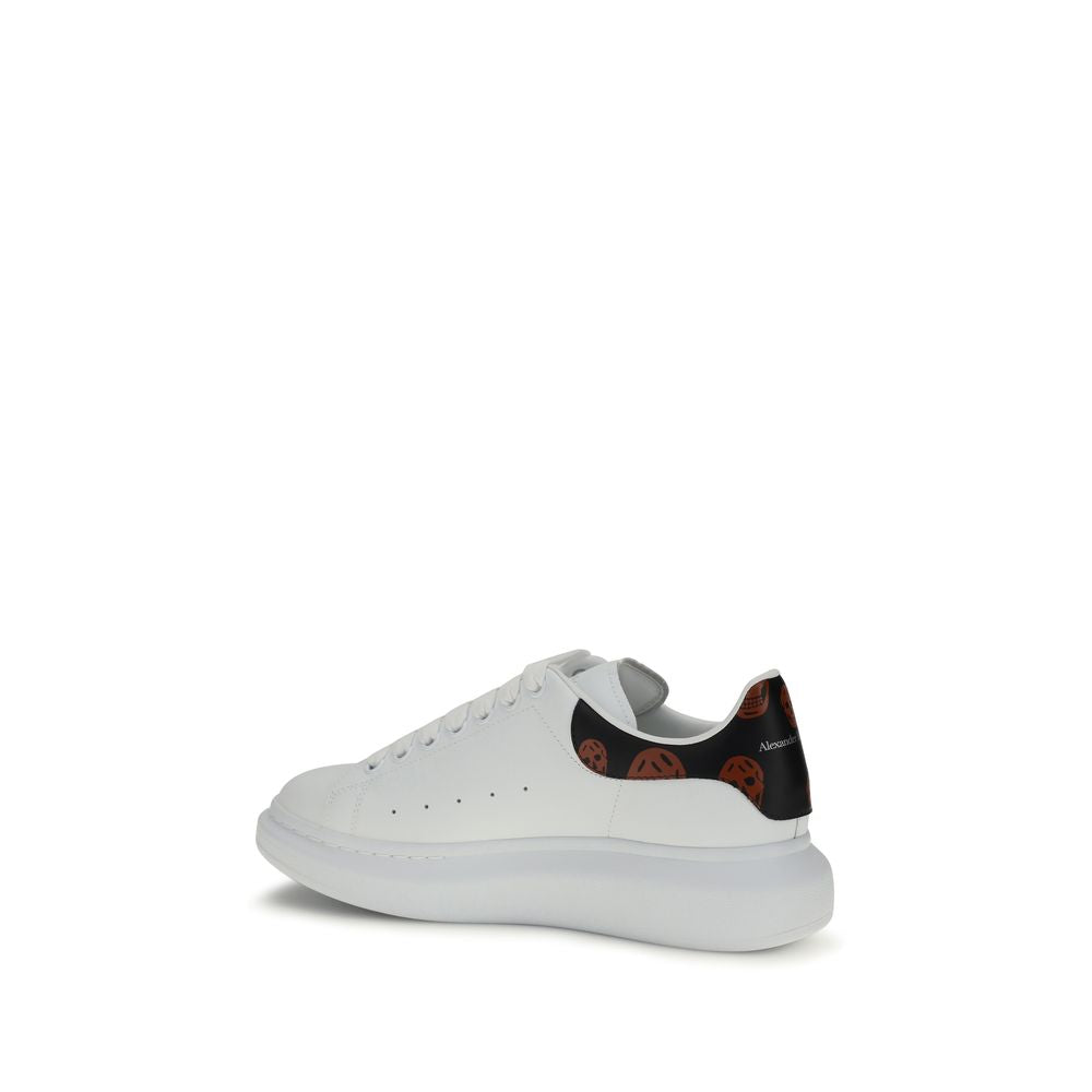Alexander McQueen White Calf Leather Bos Taurus Chunky Sneakers