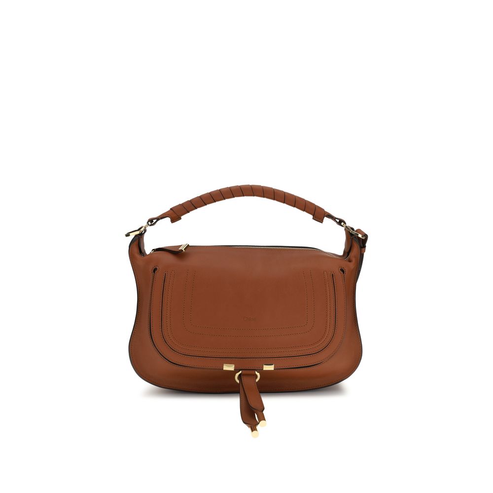 Chloé Brown Calf Leather Bos Taurus Shoulder Bag