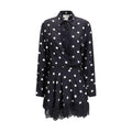 Max Mara Black Silk Casual Dress