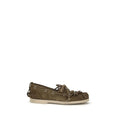 Mocassins à enfiler Bos Taurus en cuir de veau bicolore Golden Goose
