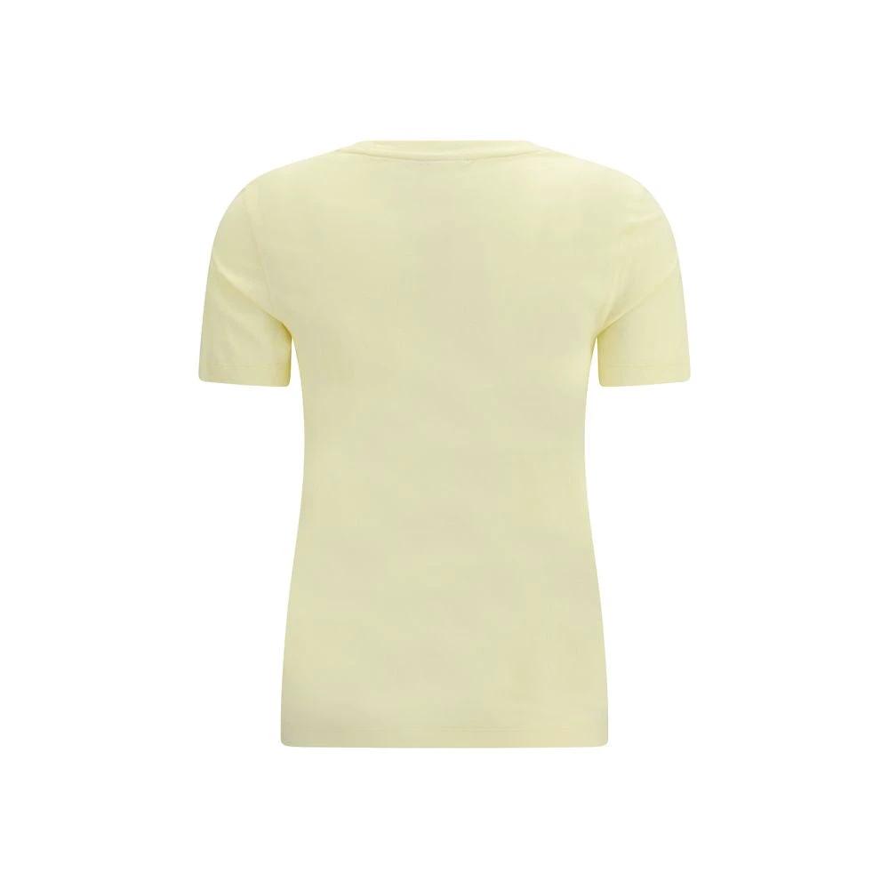 T-shirt en coton bicolore Maison Kitsuné