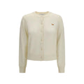 Maison Kitsuné Beige Cotton Cardigan