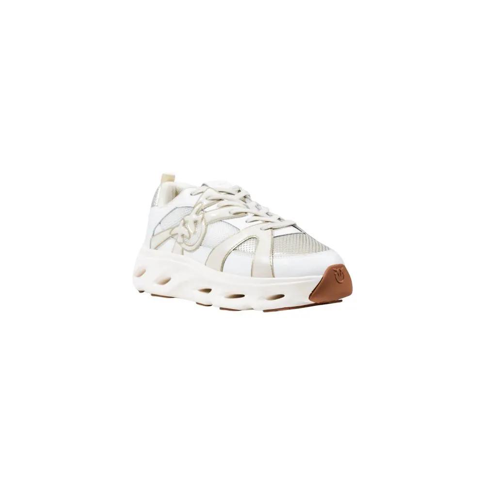 Baskets de sport PINKO en cuir blanc