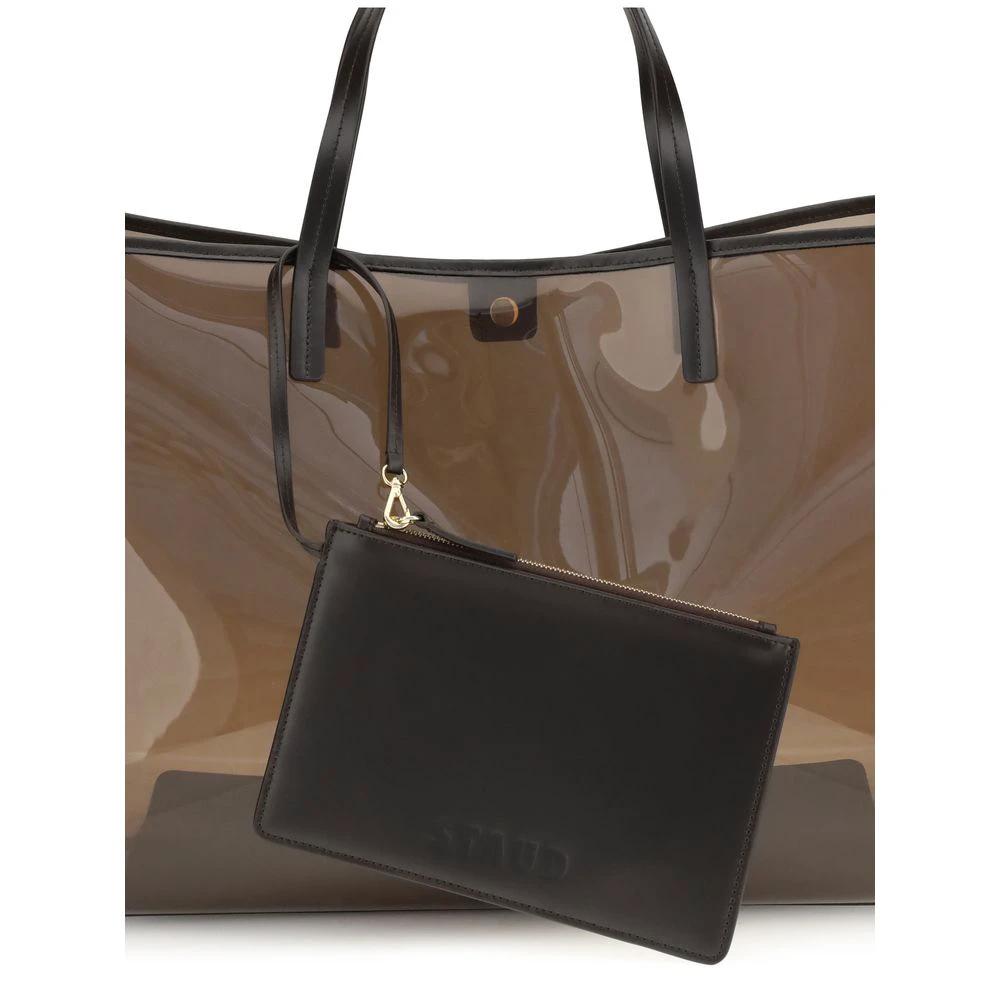 Sac à main Staud marron en PVC