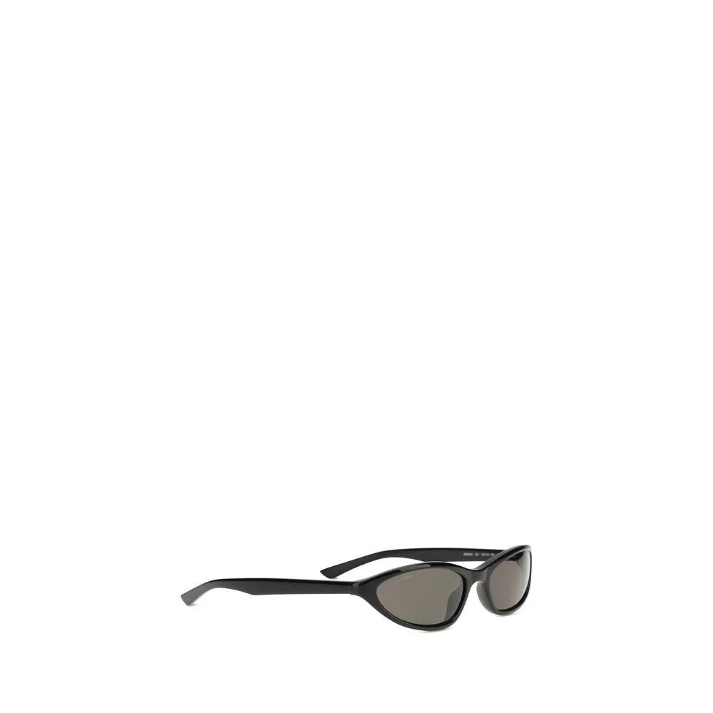 Lunettes de soleil Balenciaga en acétate noir