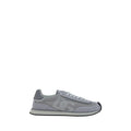 Baskets basses en tissu gris Dolce & Gabbana