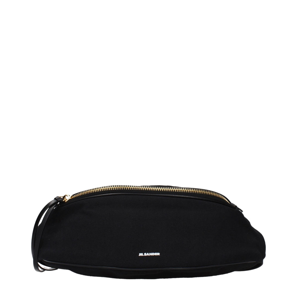 Jil Sander Black Fabric Backpack