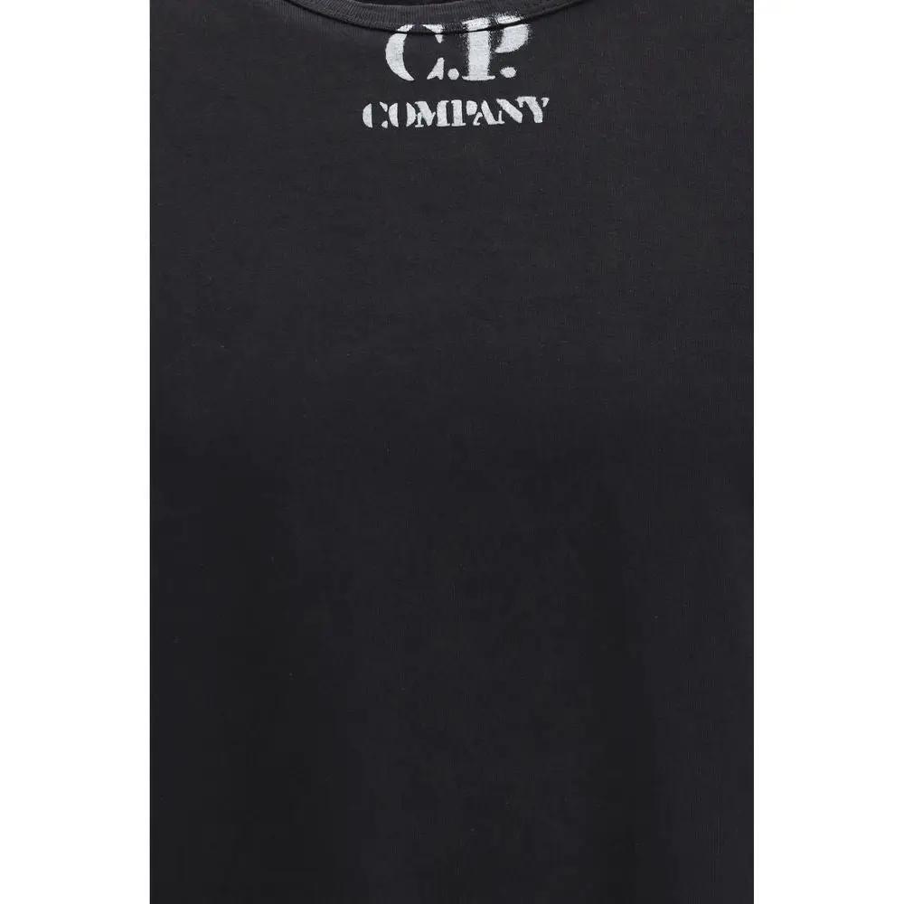 C.P. Company Black Cotton T-Shirt
