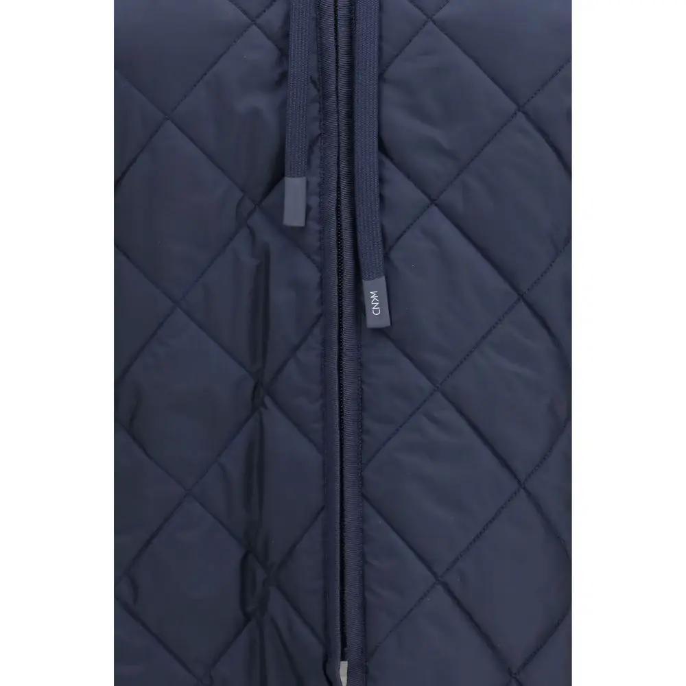 Max Mara Blue Polyester Sweatshirt