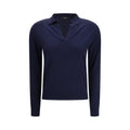 Sweat-shirt bleu en viscose Max Mara