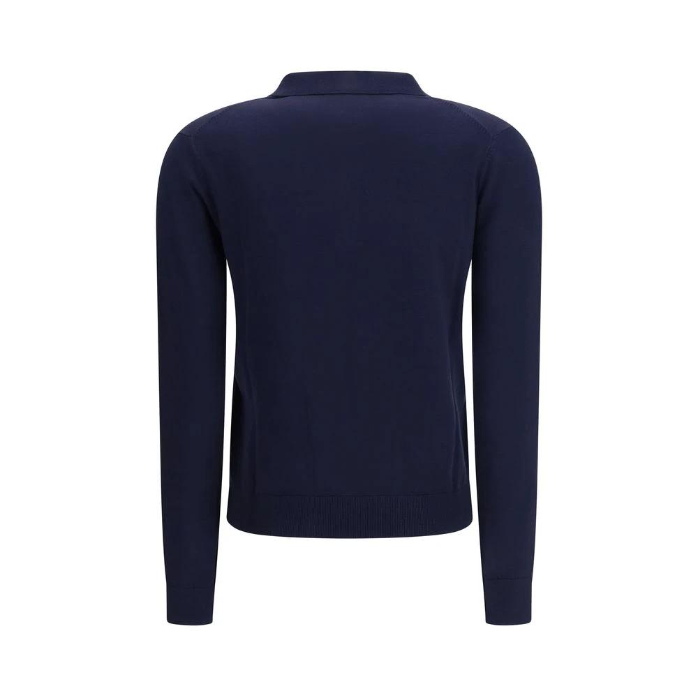 Max Mara Blue Viscose Sweatshirt