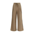 Max Mara Beige Cotton Casual Pants