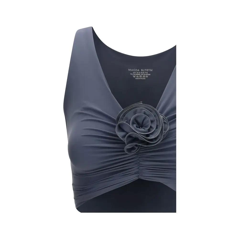 Magda Butrym Gray Polyamide Swimwear