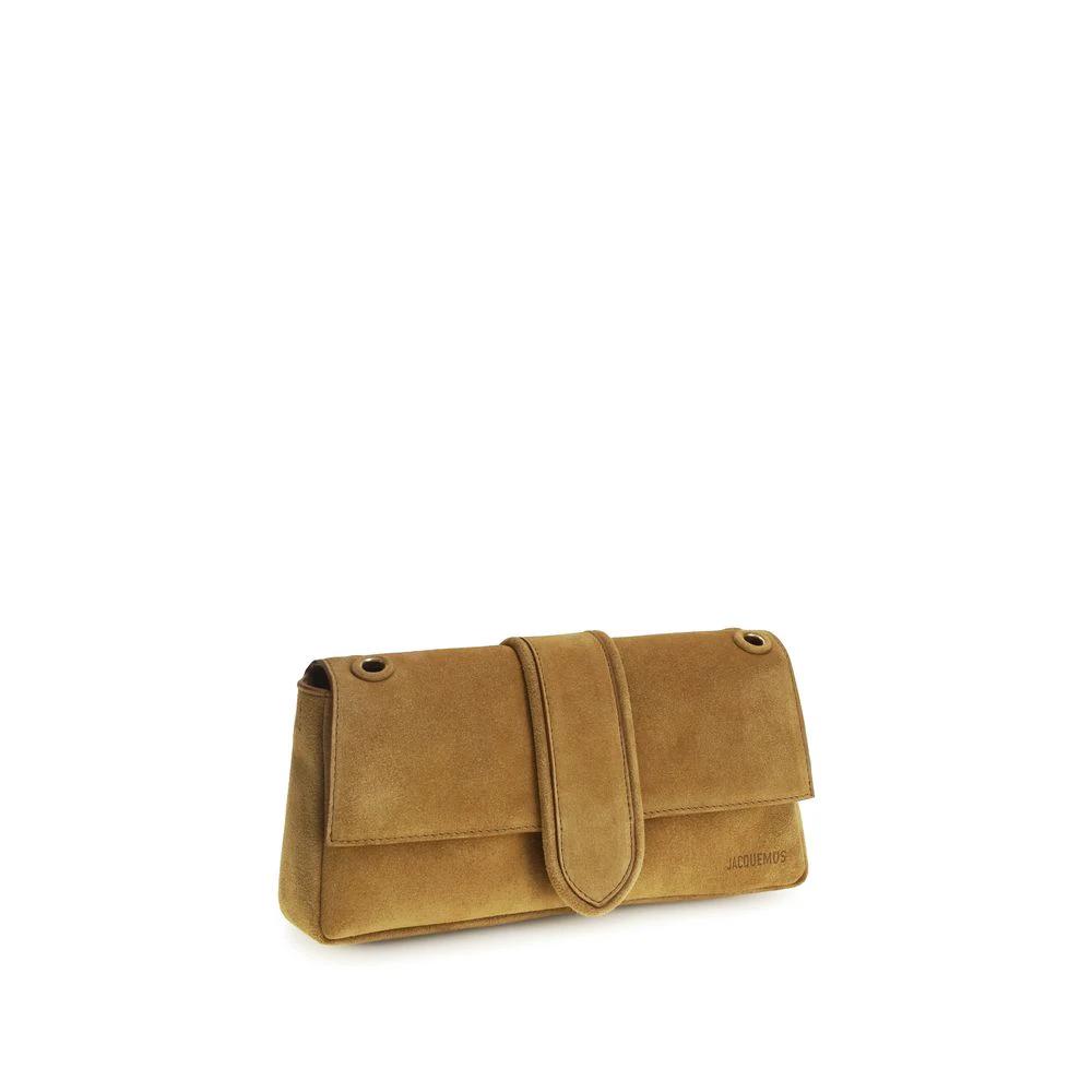 Sac bandoulière Jacquemus Bos Taurus en cuir de veau beige
