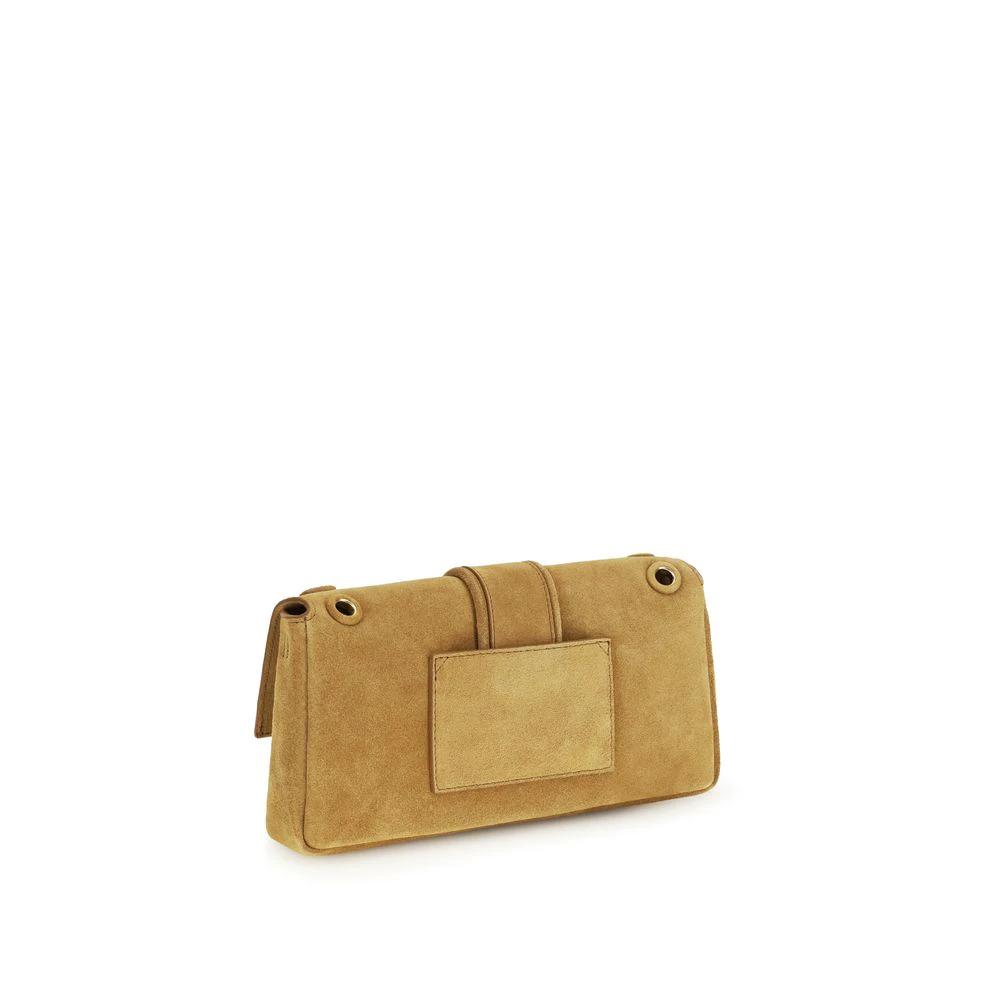 Sac bandoulière Jacquemus Bos Taurus en cuir de veau beige