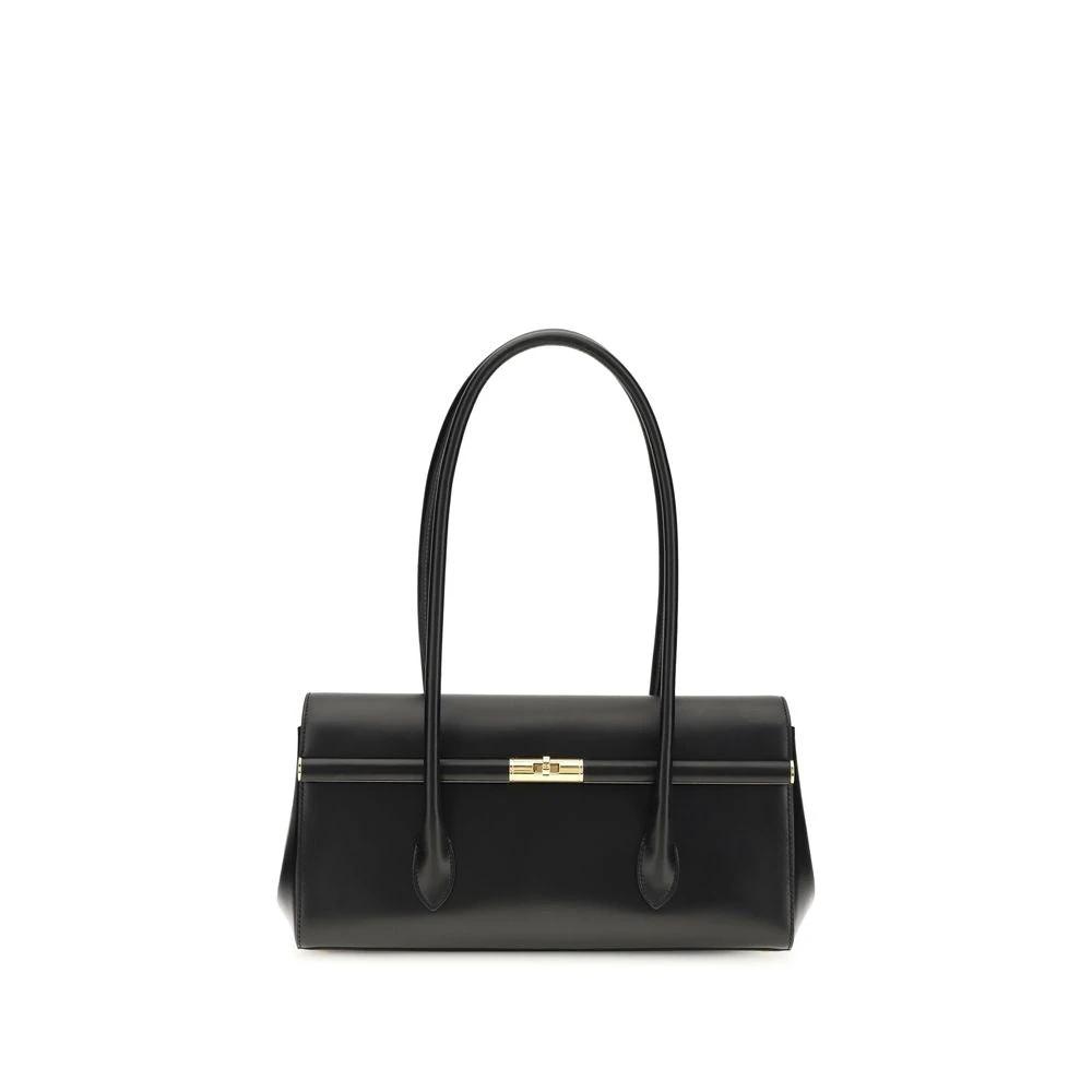 Sac bandoulière Bos Taurus en cuir de veau noir Dolce &amp; Gabbana