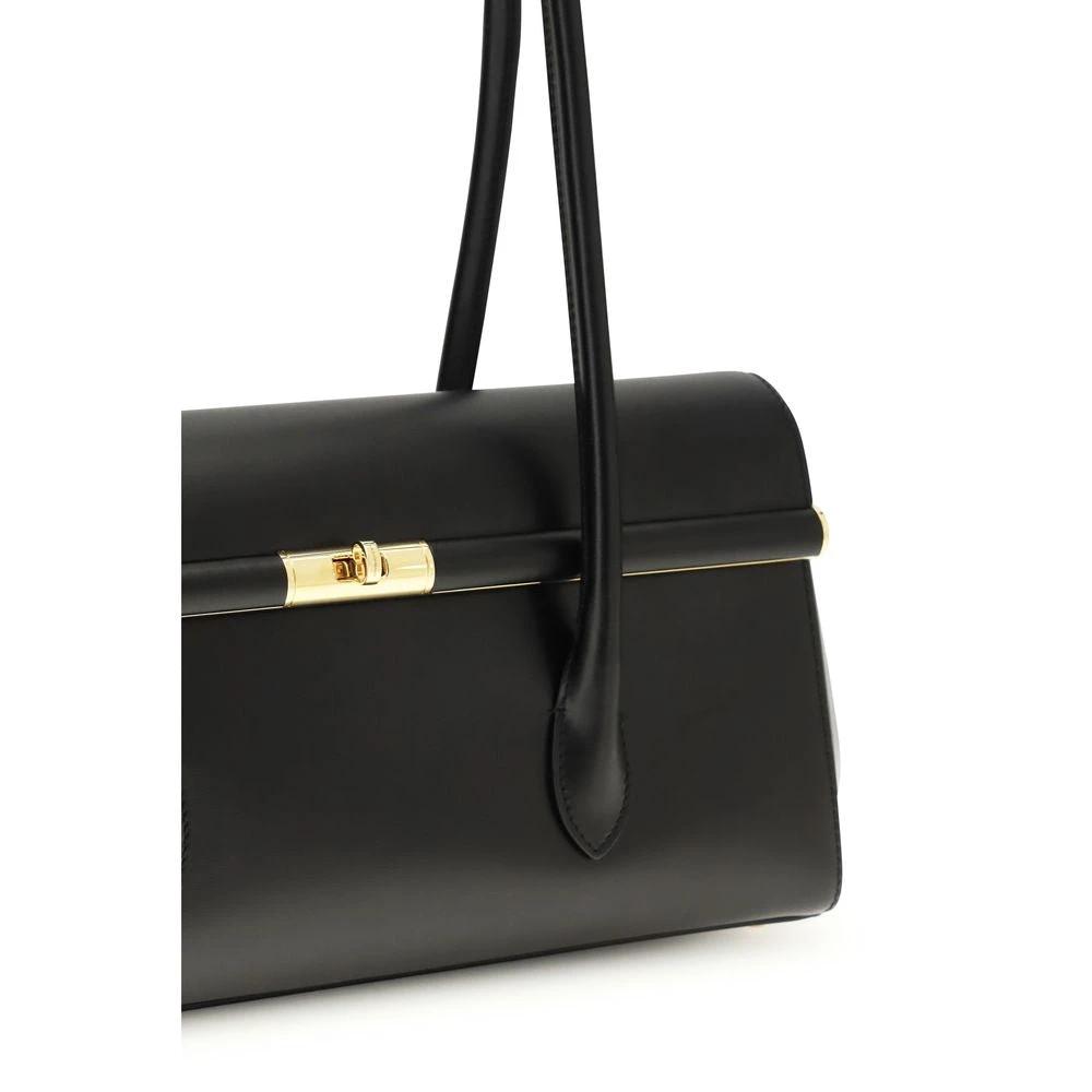 Sac bandoulière Bos Taurus en cuir de veau noir Dolce &amp; Gabbana