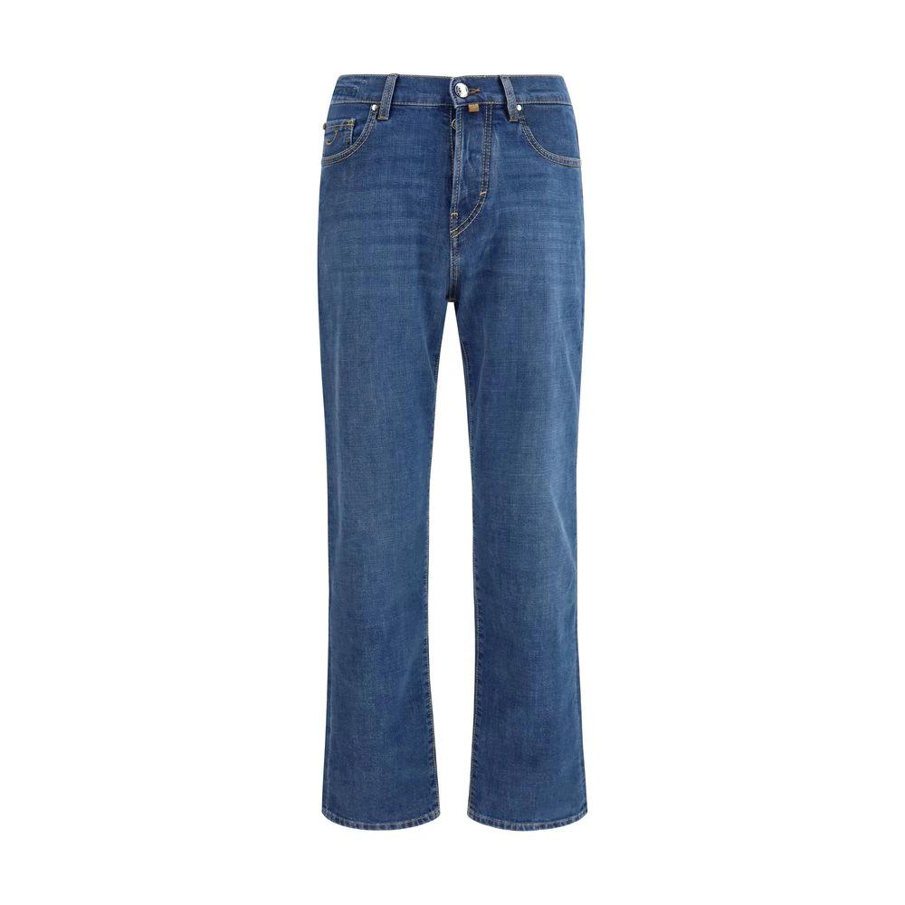 Jean droit en coton bleu Jacob Cohen