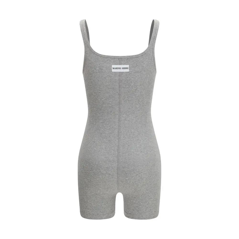 Combinaison en coton grise Marine Serre