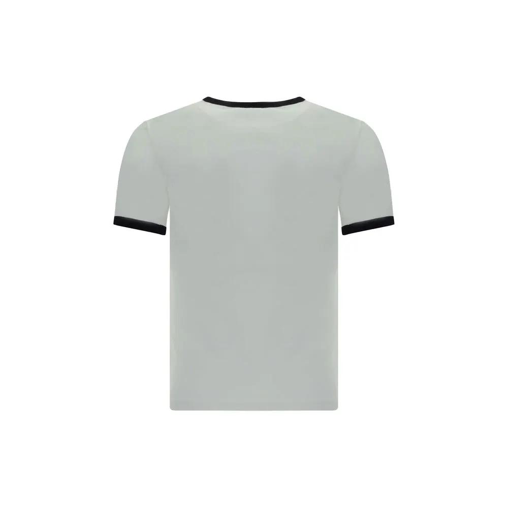Courrèges White Cotton T-Shirt