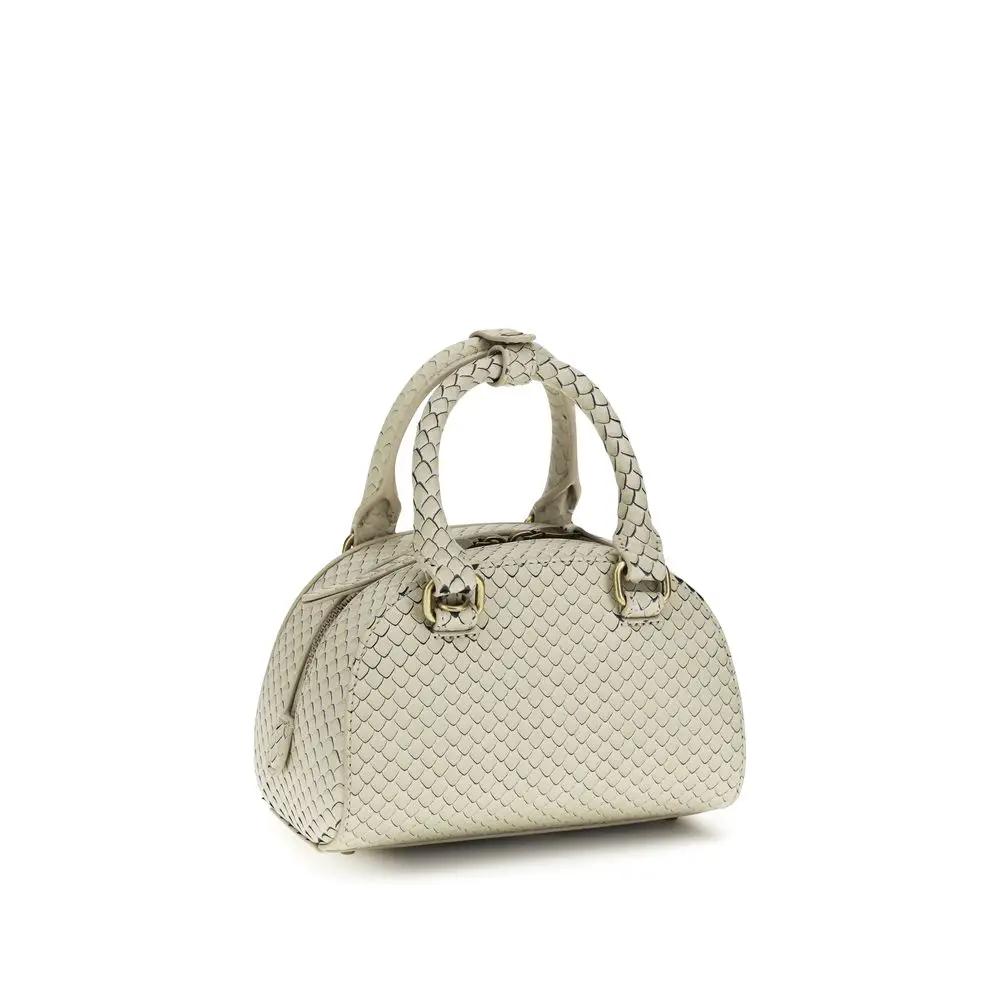 Women’s Mini Leather Handbag – Diesel 1DR Dome Bag Chain Strap SS26