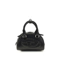 Women’s Mini Leather Handbag – Diesel 1DR Dome Mini Bag Chain Strap SS26