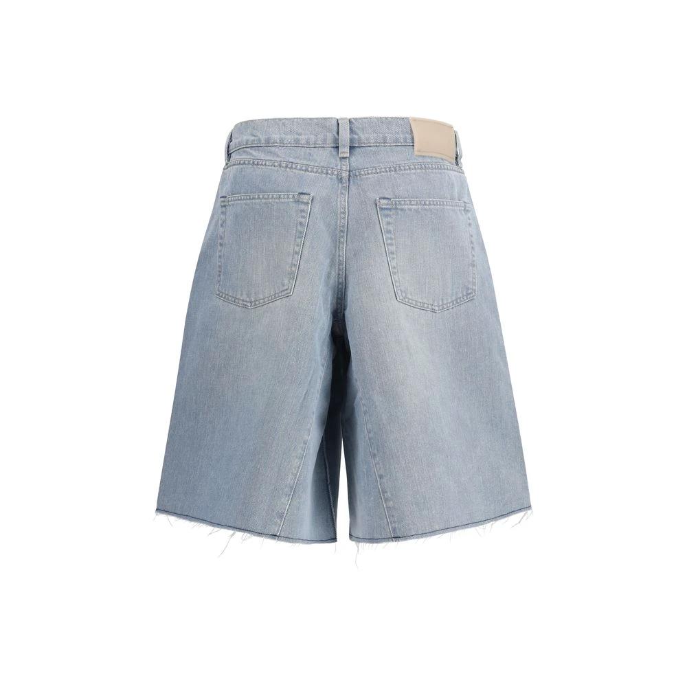 Notre short bermuda en coton bleu héritage