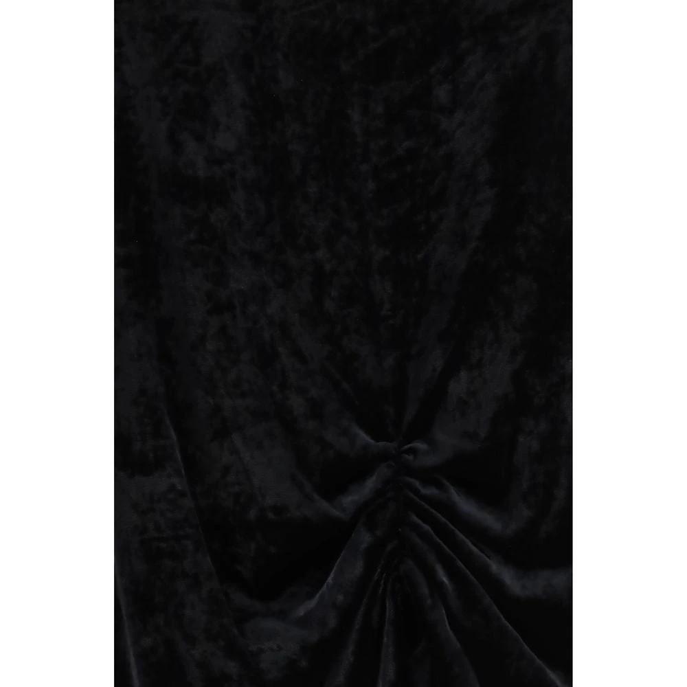 Jupe longue Valentino en viscose noire