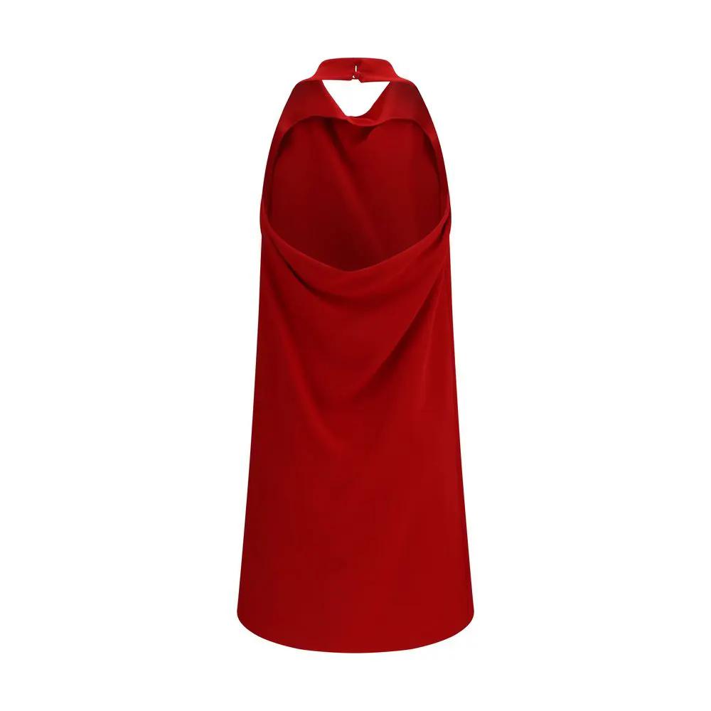 Robe décontractée en soie multicolore Valentino