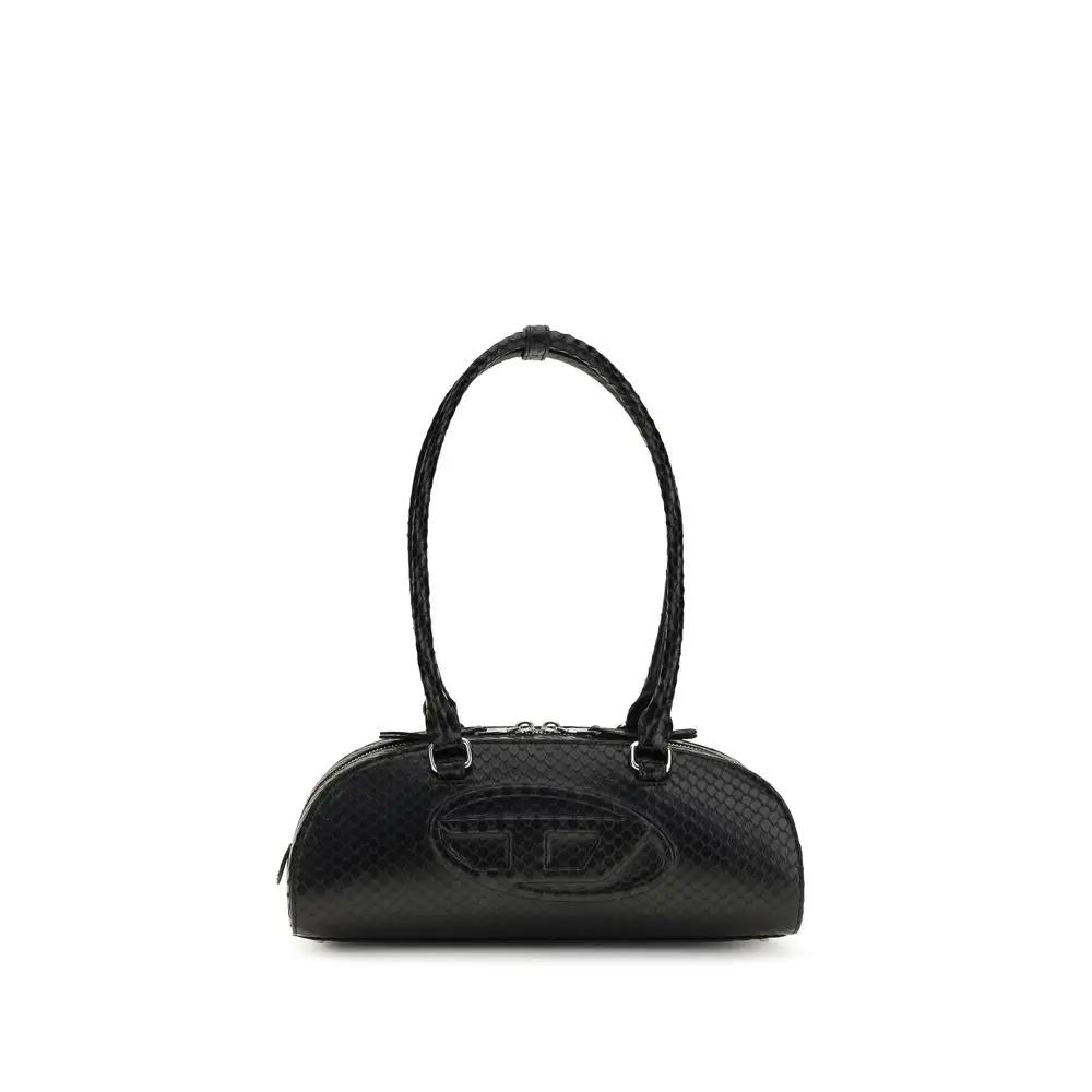 Sac à bandoulière en cuir pour femme – Sac structuré Diesel 1DR Dome SS26