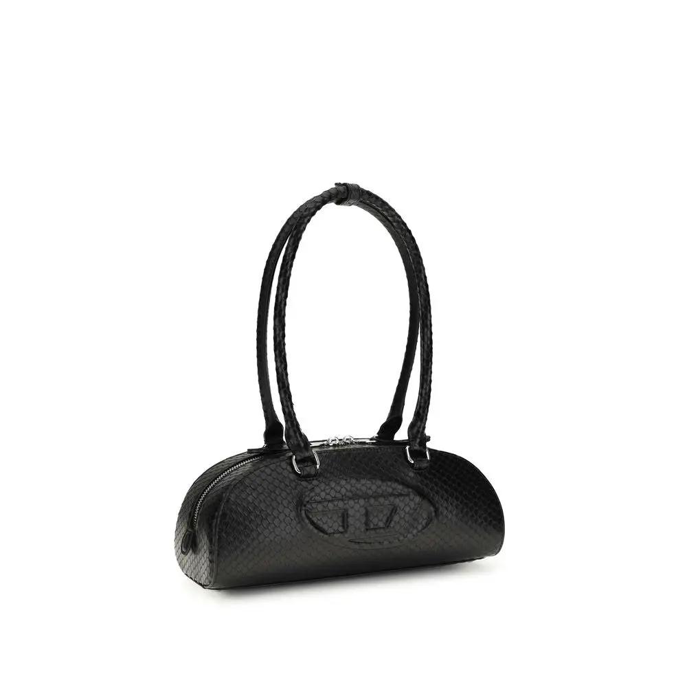Sac à bandoulière en cuir pour femme – Sac structuré Diesel 1DR Dome SS26
