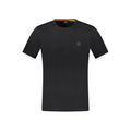 Hugo Boss Black Cotton Men T-Shirt