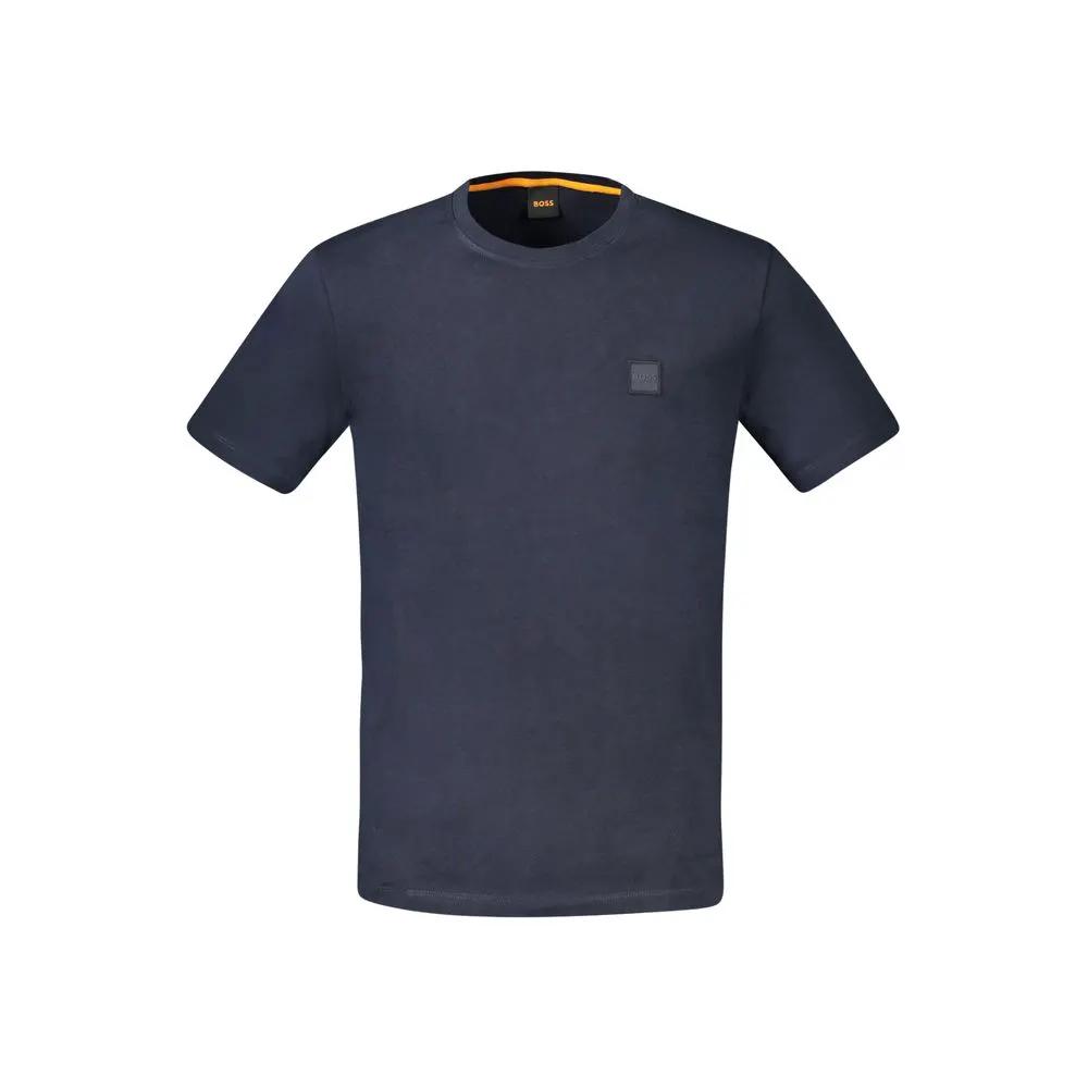 T-shirt Hugo Boss bleu en coton pour homme