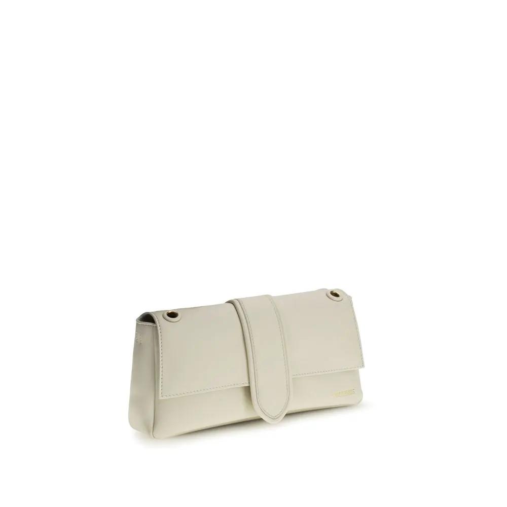 Sac bandoulière Jacquemus Bos Taurus en cuir de veau beige